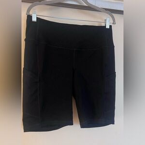 Torrid Active Black Bike Shorts